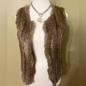 525 America Rabbit Fur Vest